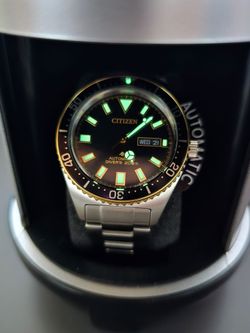 Citizen Promaster Diver Automatic Black Dial Men's Watch NWT