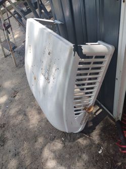 Camper ac shroud cover