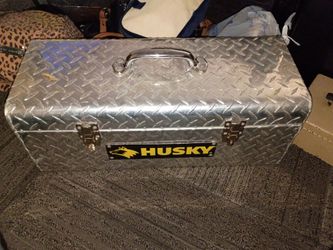 Husky Diamond Plate Aluminum Tool Box