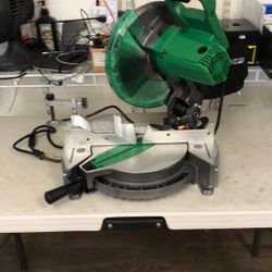 96091 Metabo C10fcgs 10” Corded Miter Saw With Dust Bag 587478