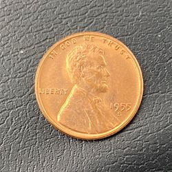 1955 S Wheat Penny 😎