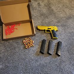 Golden Desert Eagle Toy Gun