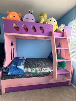 Solid Wooden Bunk Bed for Sale