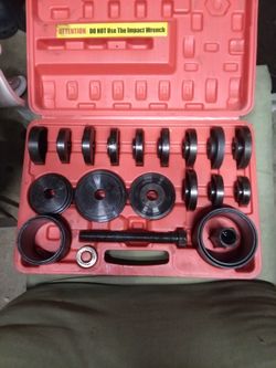 Wheel Bearing Press Tool Kit with Case