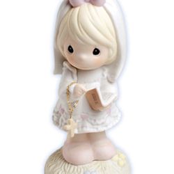 Precious Moments, This Day Has Been Made in Heaven, Bisque Porcelain Figurine
