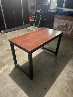 Desk + Veridesk standing desk -  $150