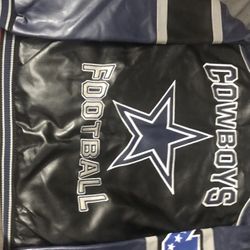 Authentic leather Cowboys jacket