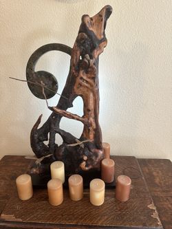 Unique Driftwood Clock