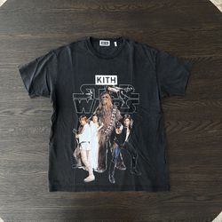 Size L - Kith x Star Wars Classic Vintage Tee Black for Sale in