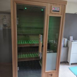 Traditional Finnish Sauna 2 Person Seat
