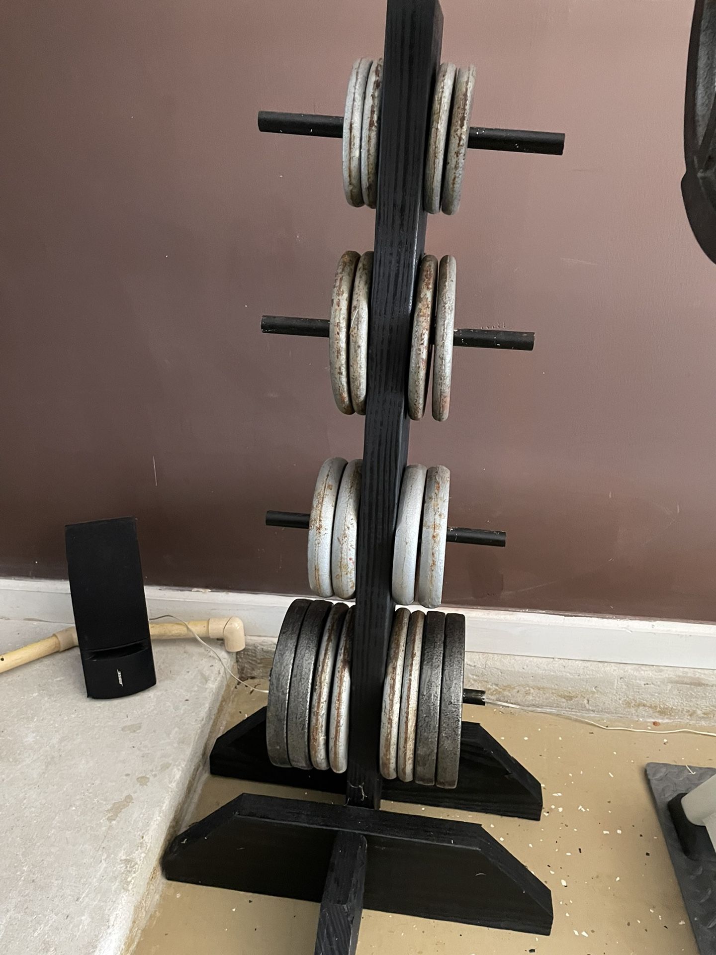 Weights, Bench And Equipment 