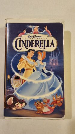 VHS Disney Cinderella Black Diamond Classics