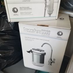 Fresca Pure 5500 And Fresca Pure Shower Filter 