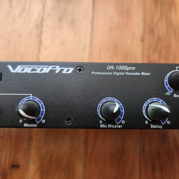 ■VOCOPRO   DA-1000Pro カラオケミキサー Amazon.com: VocoPro DA-1000 Pro Professional 3 Mic Digital