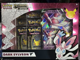 Pokémon TCG Dark Sylveon v Celebrations Collection Box