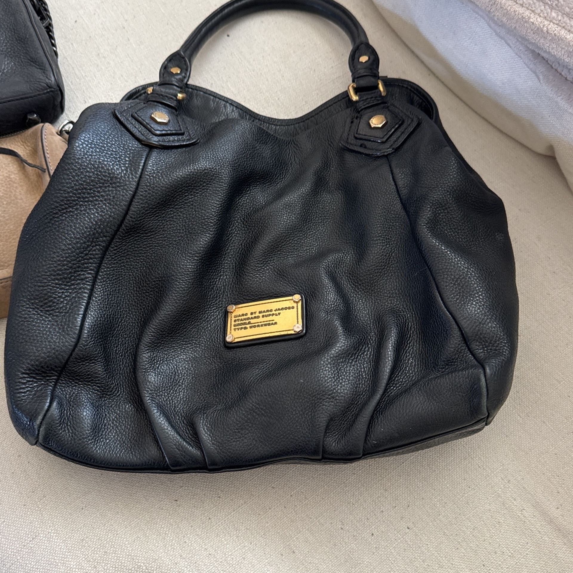 Black Leather Marc Jacob’s Bag