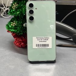 Samsung Galaxy S23 FE 128GB unlocked Telefono Desbloqueado Para Cualquier Compañía Llevatelo Hoy Telefonos Liberados