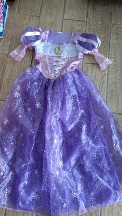 Princess Rapunzel Halloween dress for size 7/8