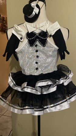 Girls Tuxedo Costume Size 1/2 Years Old 