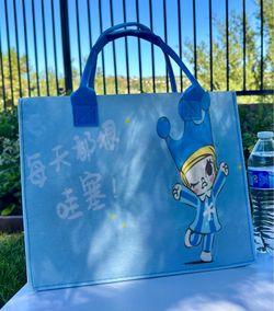 🔥 Super Cute Tote Bags! Brand New Thick Non-Woven Cartoon Shopping Bags, Large Capacity Gift Totes!