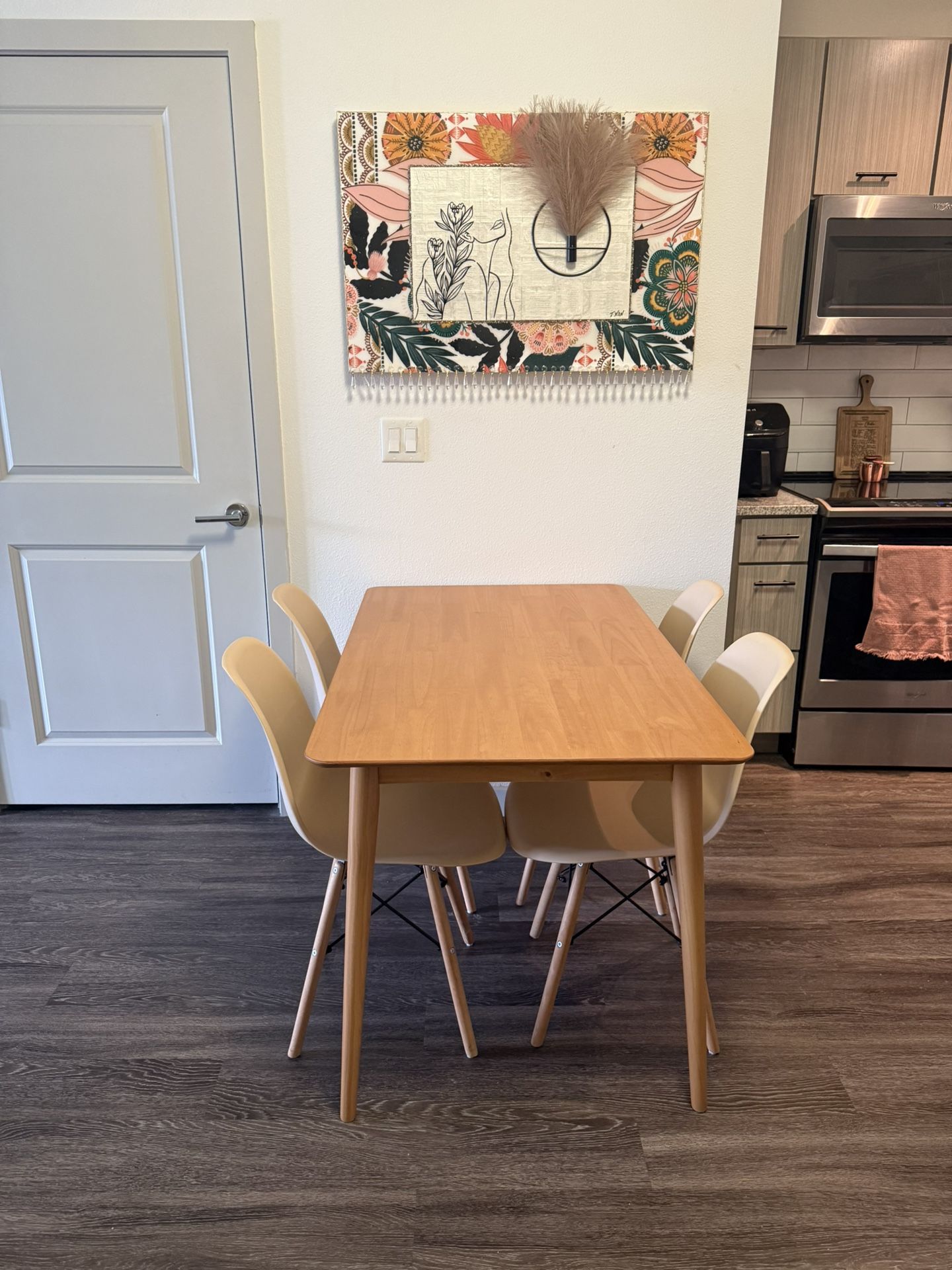 Tan Dining Table