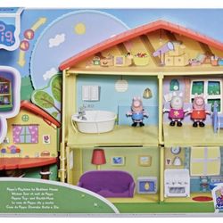 Peppa Pig Peppa's Playtime Bedtime House Playset