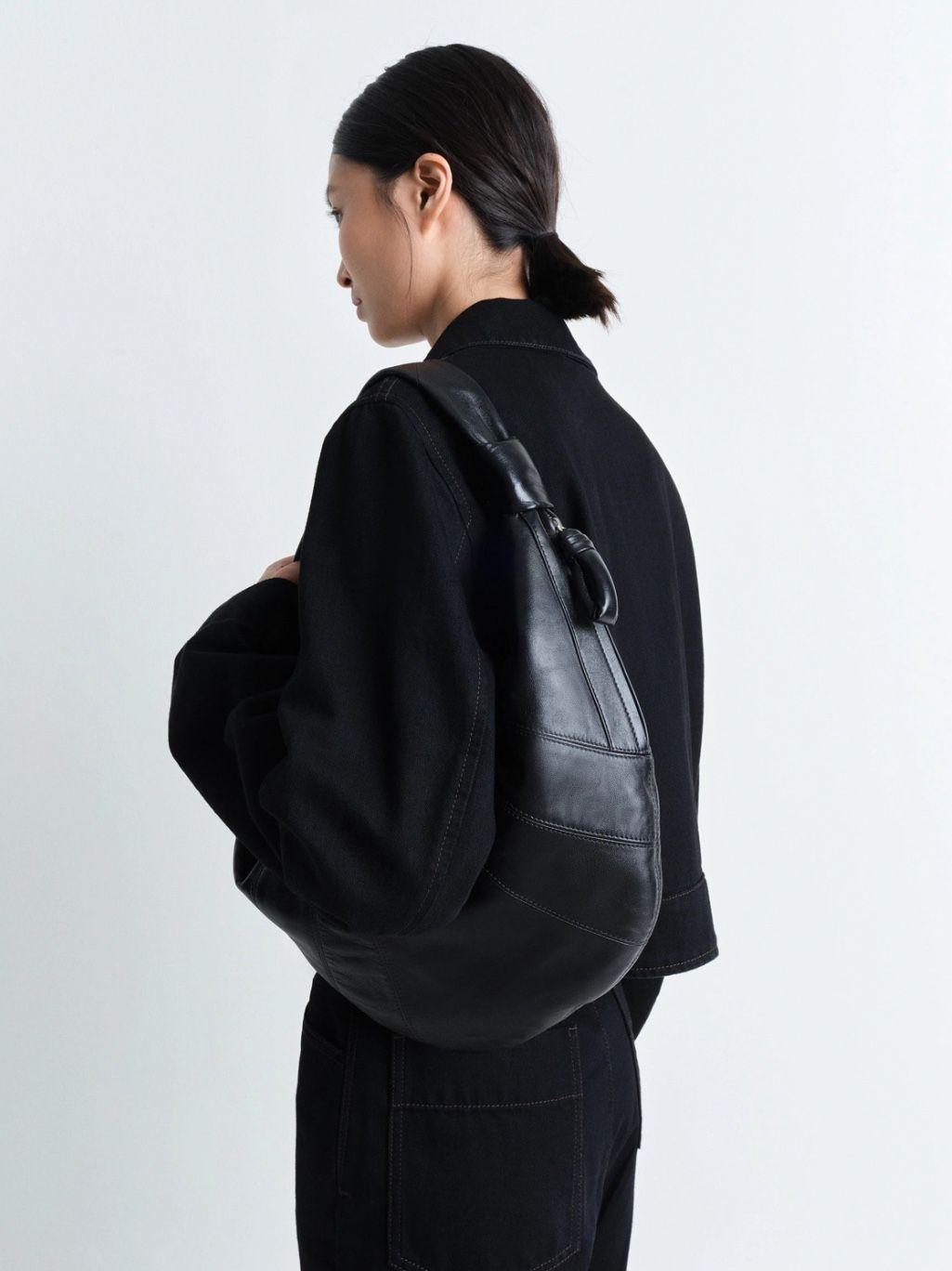 Fortune Croissant Hobo Bag