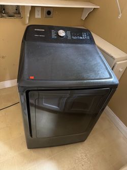 Samsung gray dryer