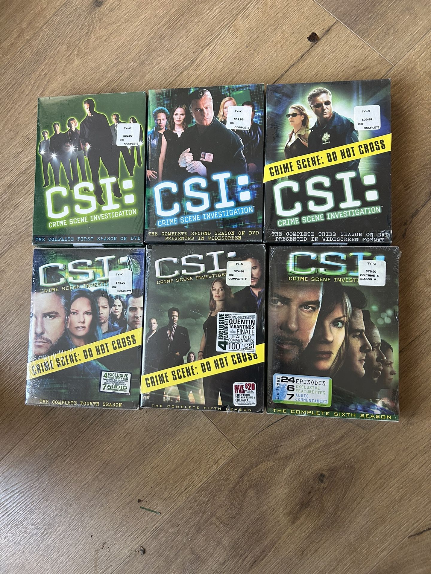 CSI Seasons 1-6