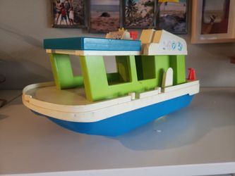 Vintage Little People Boat