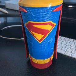 OFFICIAL SUPERMAN (2025) Drink Cup Merch w/ Krypto Topper