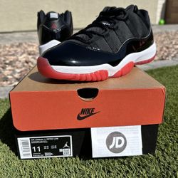 Nike Air Jordan 11 Retro Low Bred (2025) NEW/RECEIPT SIZE: 11 $230 FIRM ONLY!