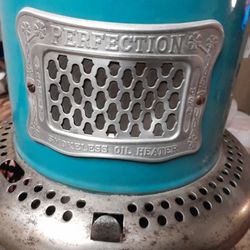 Early 19th Century Perfection  Smokeless  Oil Heater