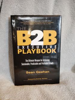 The B2B Executive Play Book.  Sean Geeham