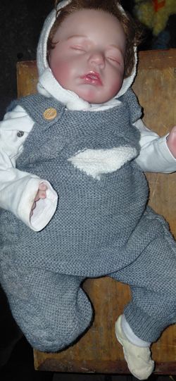 REBORN SLEEPING BABY BOY