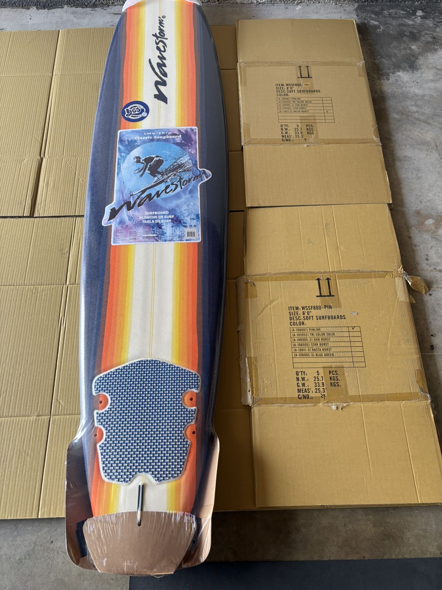8ft Surfboard