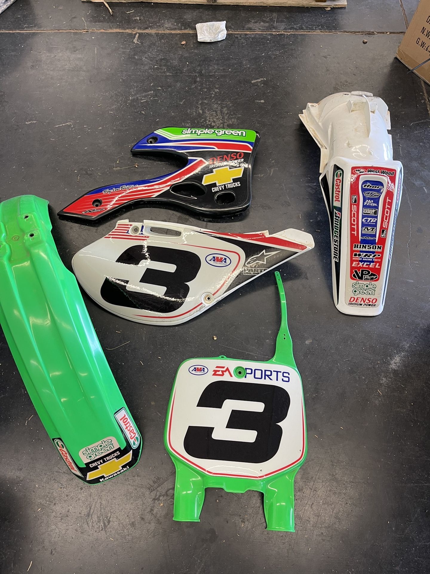 2002 Kx250 Plastics And Graphics