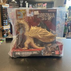 Godzilla King Ghidorah 1991 Figure Bandai New