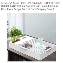 Glass Reptile/Turtle Tank Aquarium