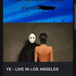 Kanye West Sofi Tickets- YE BULLY TOUR