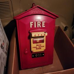 Fire Alarm Decor For Man cave