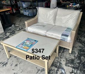 2 Piece Outdoor Patio Set