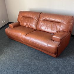 Leather Couch 