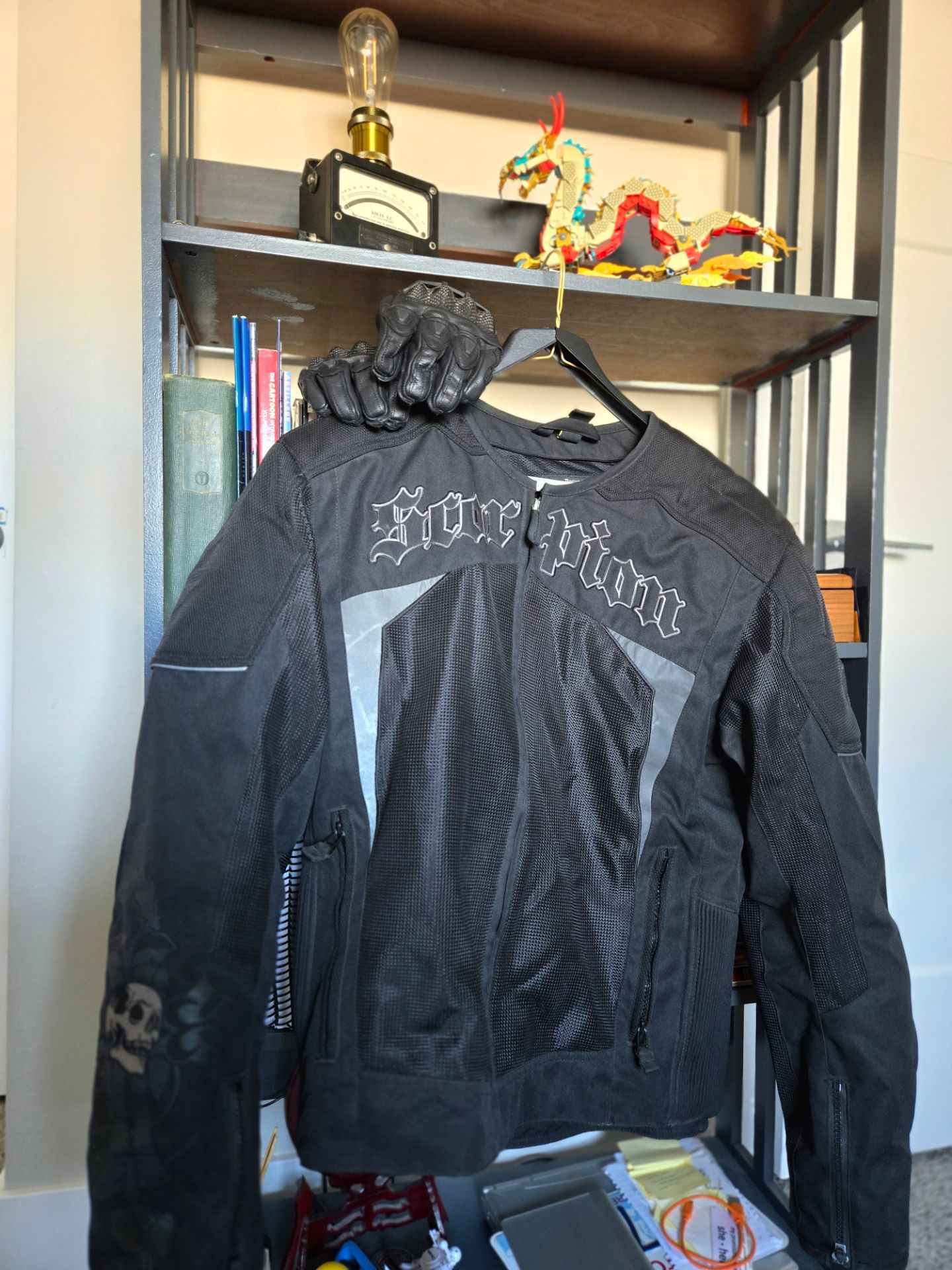 Motorcycle Jacket and Gloves