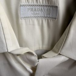 Men’s Prada Dress Shirt (Pearl) 