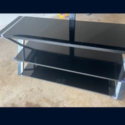 Modern Glass TV Stand / Entertainment Center
