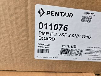 🔥 BRAND NEW Pentair IntelliFlo3 VSF 3HP Variable Speed & Flow Pump 🔥