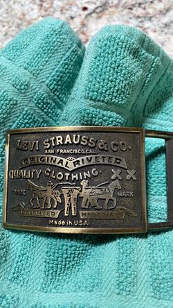 Levi Strauss & Co. belt buckle, vintage
