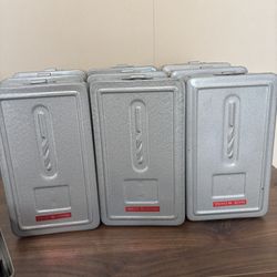 Industrial Drill Bit Holder Trays – Galvanized Steel – Box of 10 – Bulk Discounts