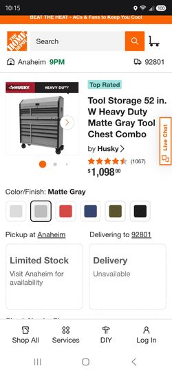 Husky tool box